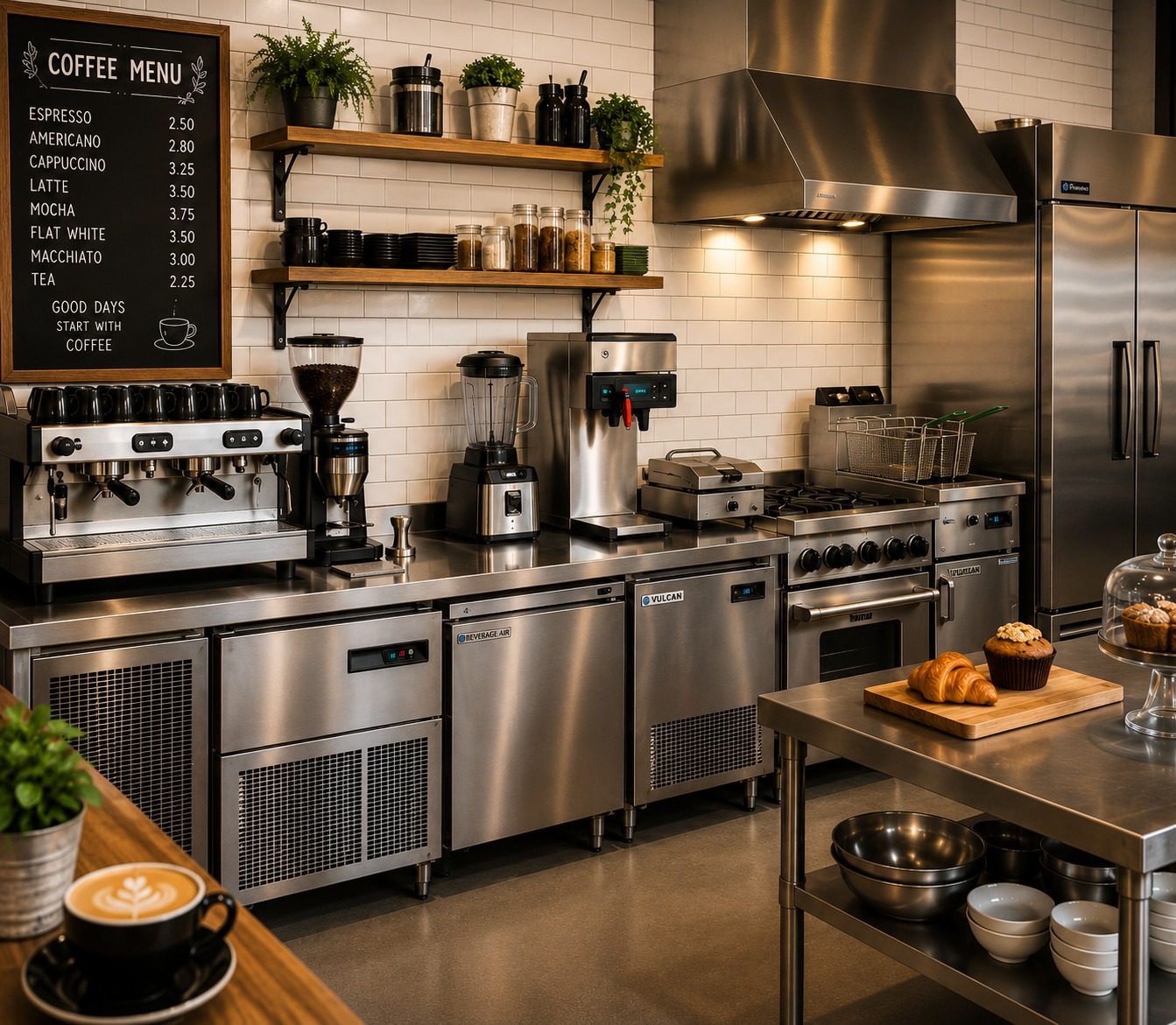 Best Cafe Kitchen Equipment for Small and Large Cafés 