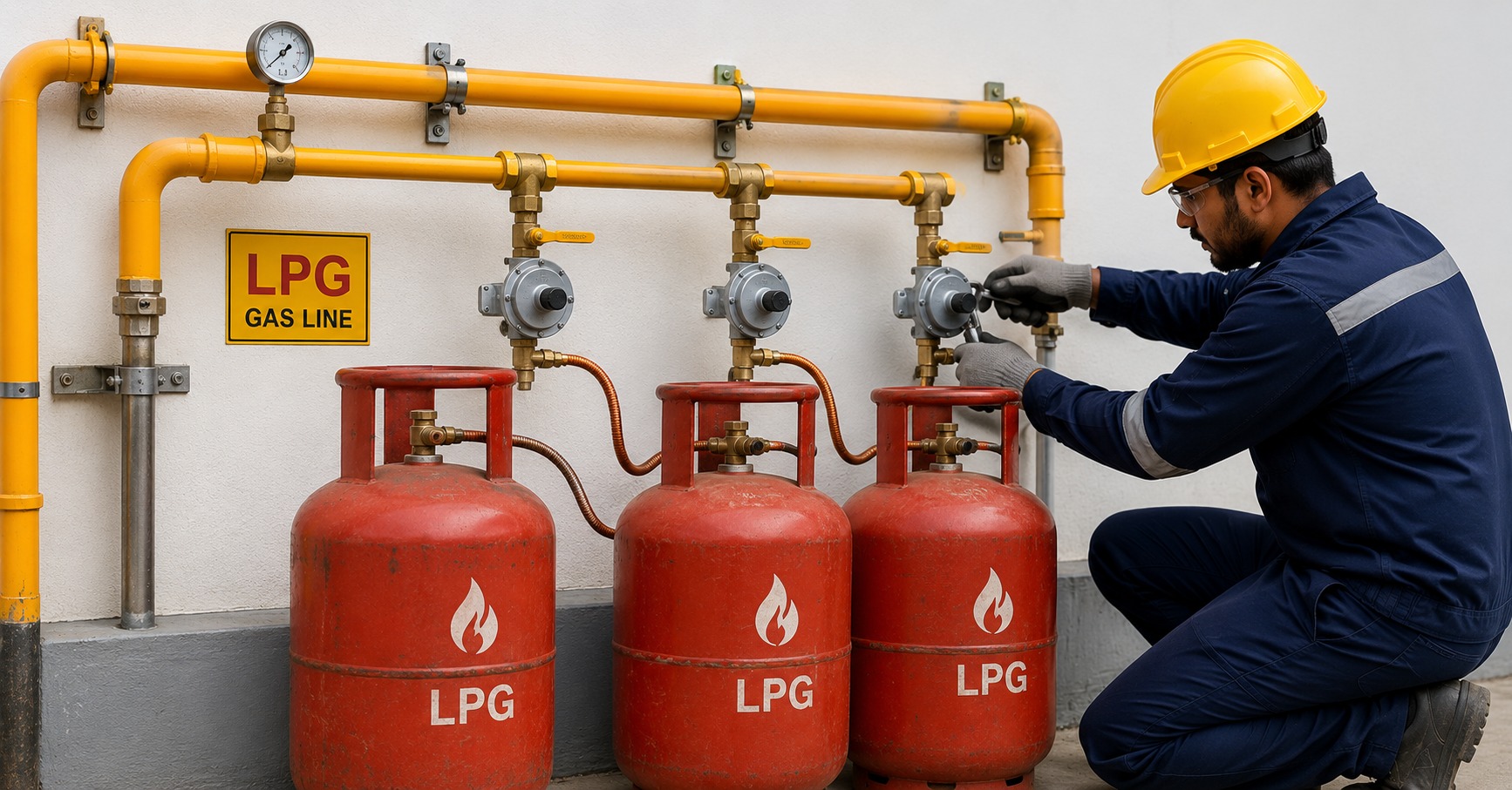LPG Pipeline Installation Faridabad for Safe Gas Systems