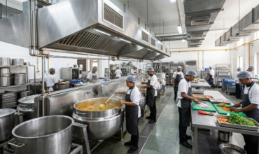 Industrial Canteen Kitchen Setup India for Efficient Operations 